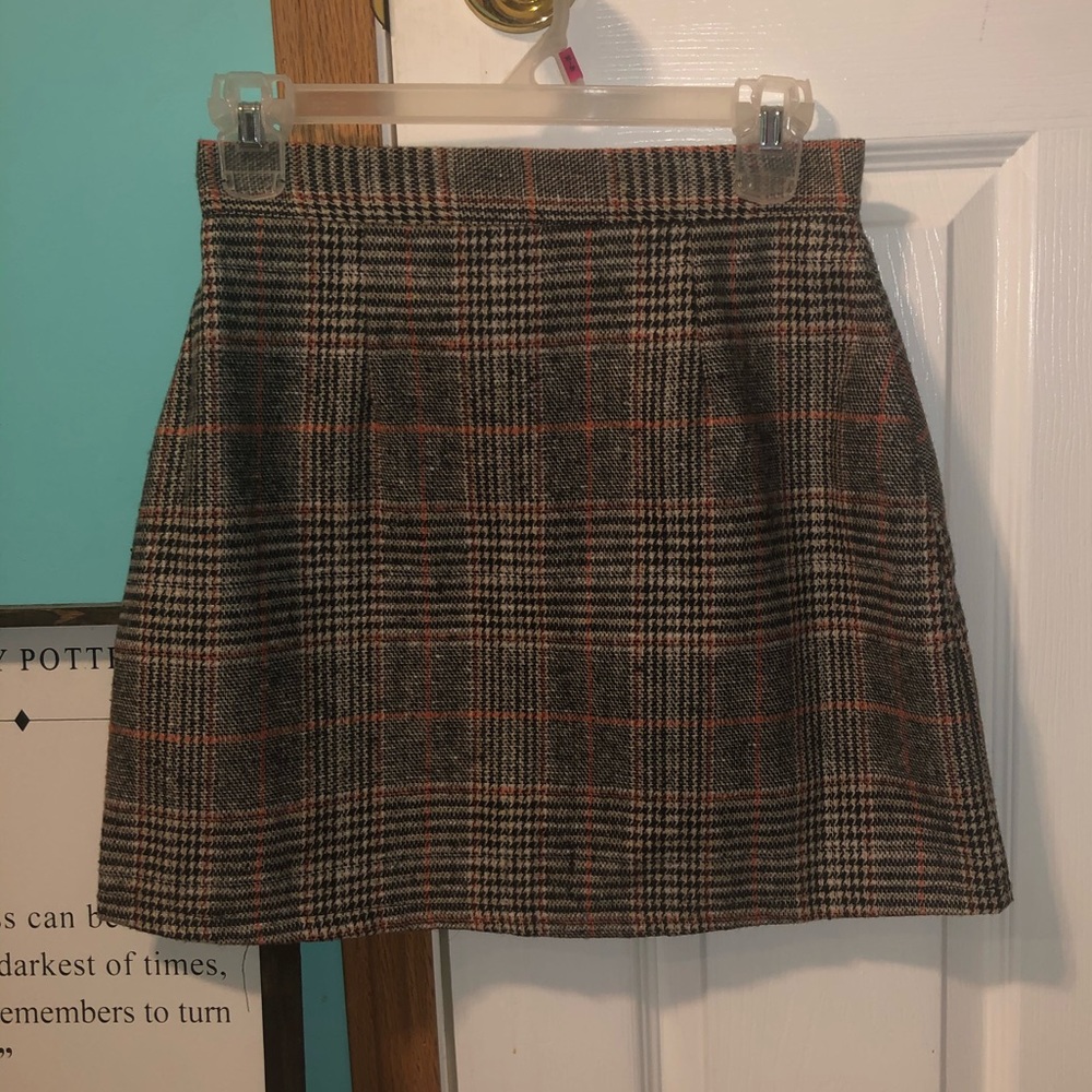 💕3/$25 SHEIN plaid mini skirt